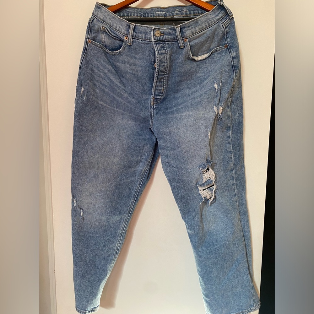 Curvy ski-hi old navy jeans